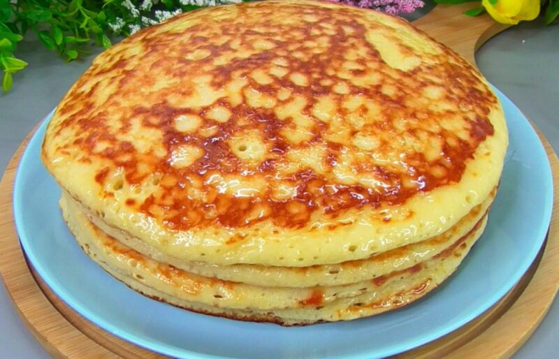 Familjen ber att få laga dem varannan dag. Jag blev bara kär i dessa fluffiga pannkakor: ett enkelt recept